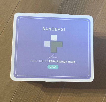 ミルクシスルリペアシカクイックマスクプラス/BANOBAGI/シートマスク・パックを使ったクチコミ(1枚目)