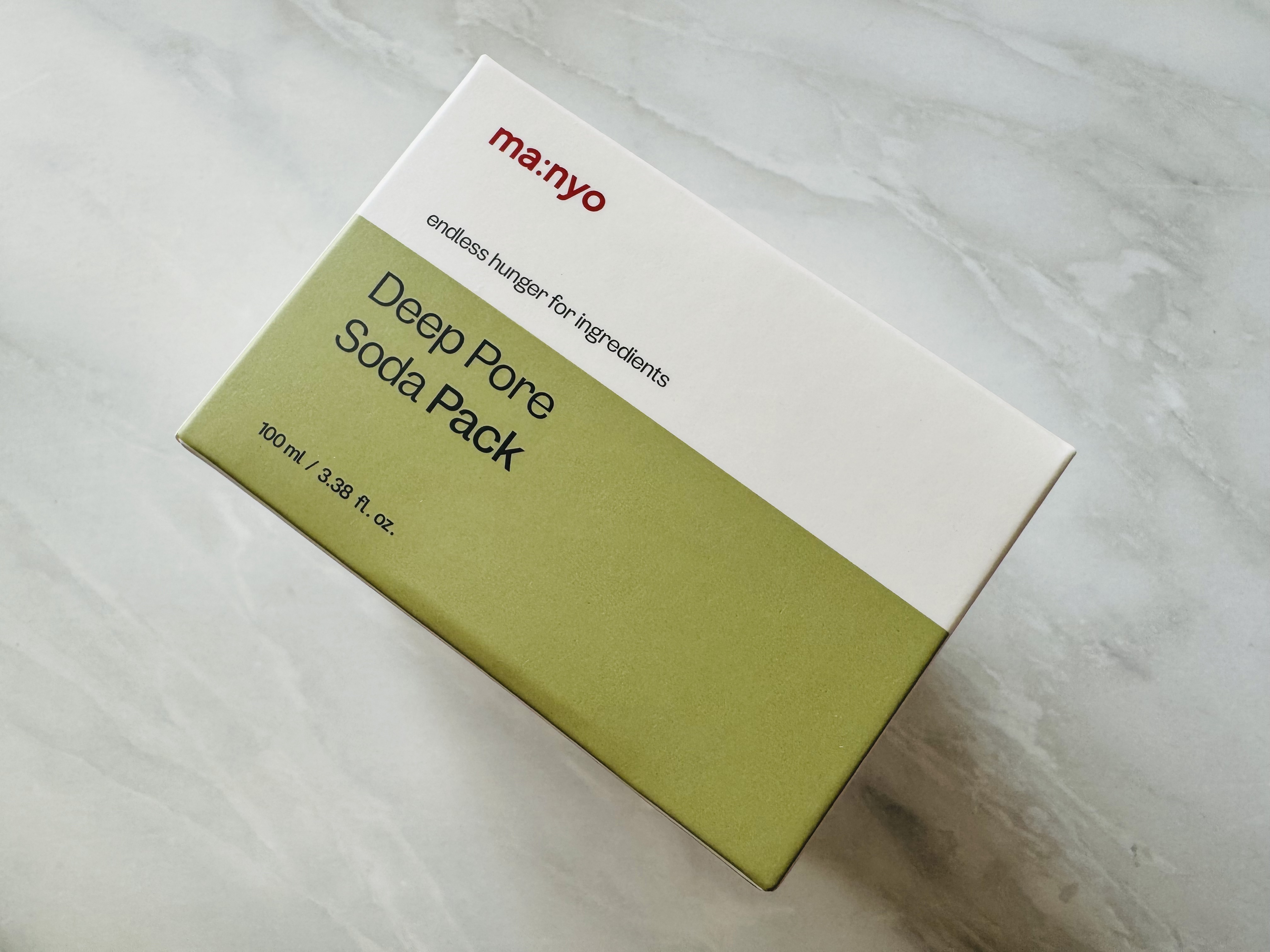 ディープポアソーダパック/manyo/洗い流すパック・マスクを使ったクチコミ（3枚目）