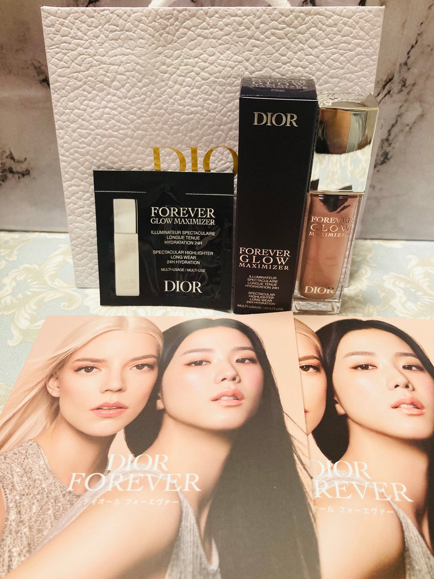 ディオールスキン フォーエヴァー グロウ マキシマイザー/Dior/ハイライトを使ったクチコミ(3枚目)