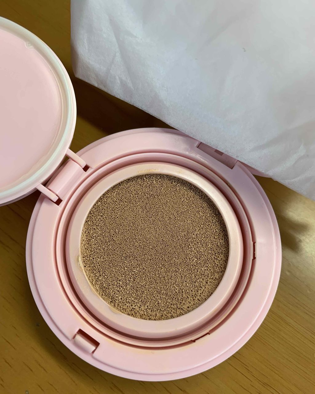 モイスチャーライズ カバー クッション/Witch's Pouch/クッションファンデーションを使ったクチコミ（3枚目）