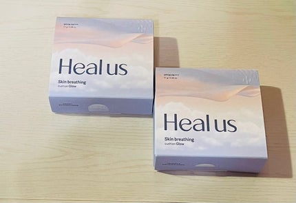 ブリージンググロークッション/Healus/クッションファンデーションを使ったクチコミ(8枚目)