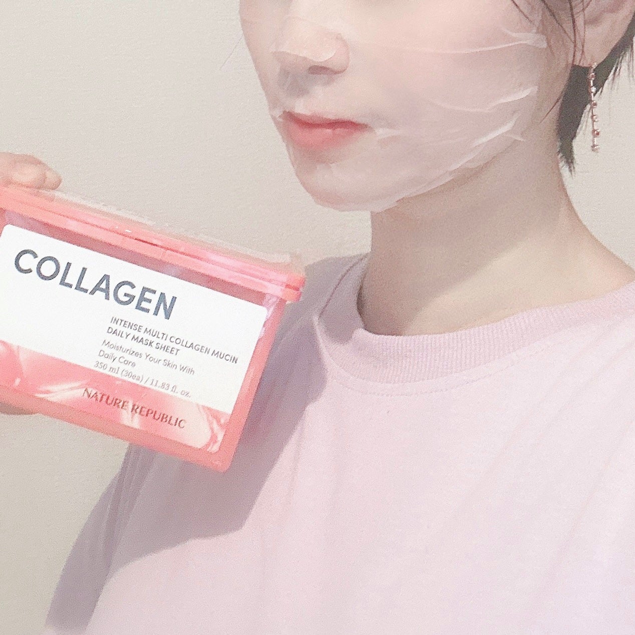 インテンスマルチコラーゲンムチンデイリーマスク/ネイチャーリパブリック/シートマスク・パックを使ったクチコミ(6枚目)