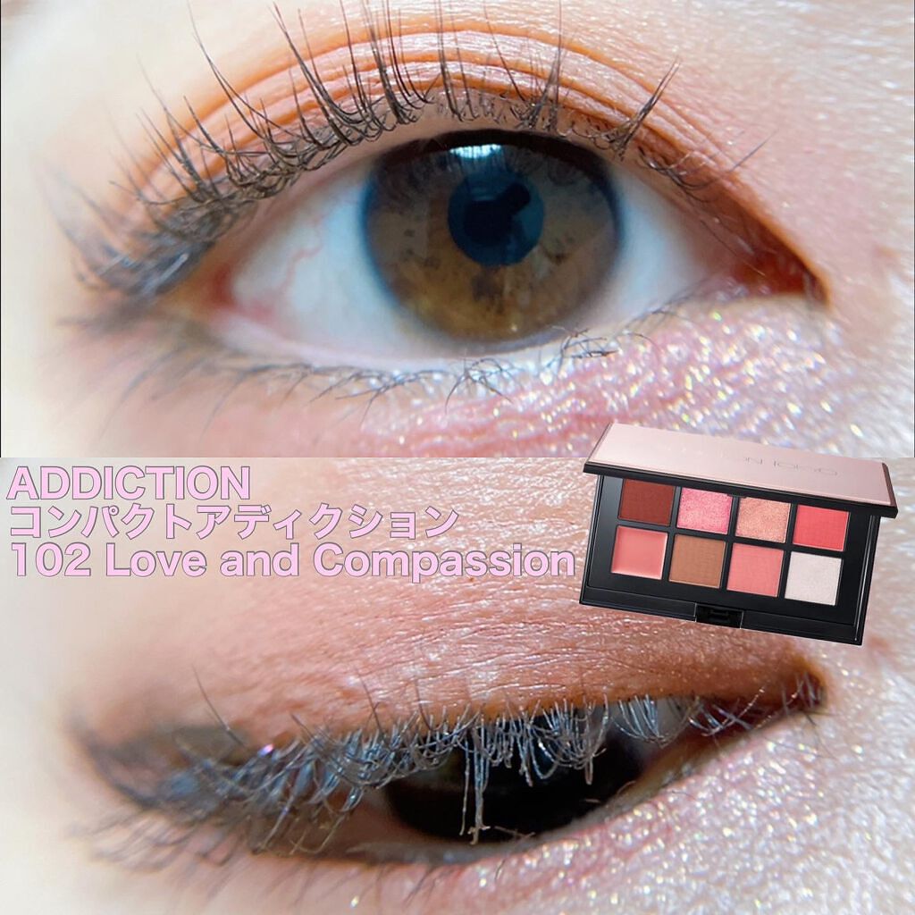 コンパクトアディクション “エターナル イン ピンク”/ADDICTION/アイシャドウパレットを使ったクチコミ（1枚目）
