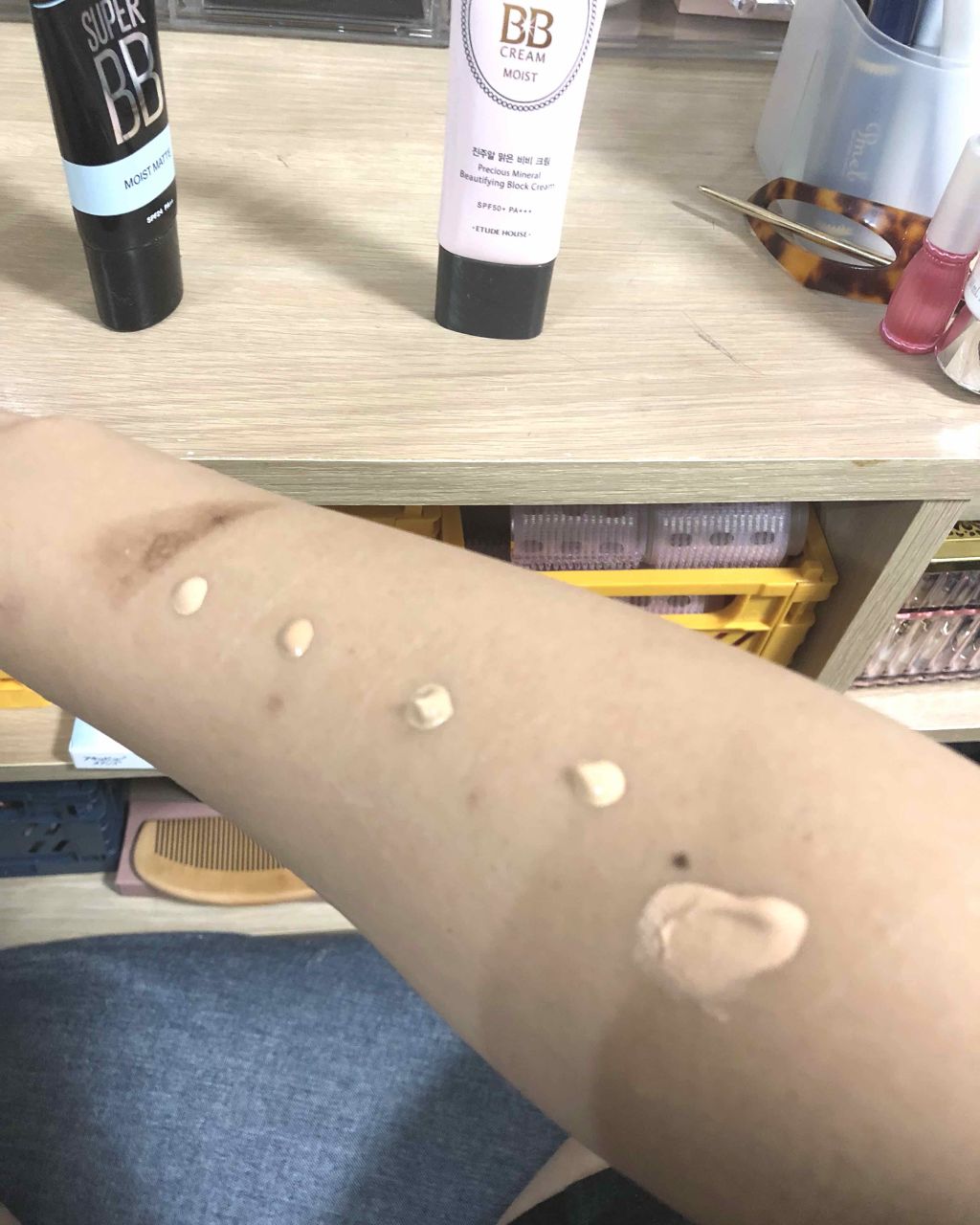 プレシャスミネラル BBクリーム ブルーミングフィット/ETUDE/BBクリームを使ったクチコミ（2枚目）