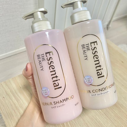 ザビューティ リペアシャンプー・コンディショナー/エッセンシャル/市販シャンプーを使ったクチコミ(2枚目)