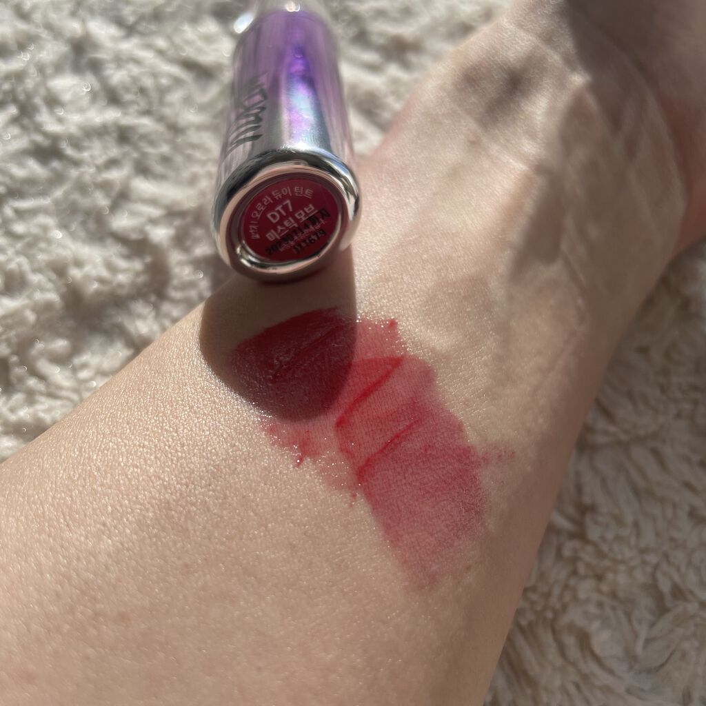 オーロラ デュイ ティント/MERZY/リップティントを使ったクチコミ（2枚目）