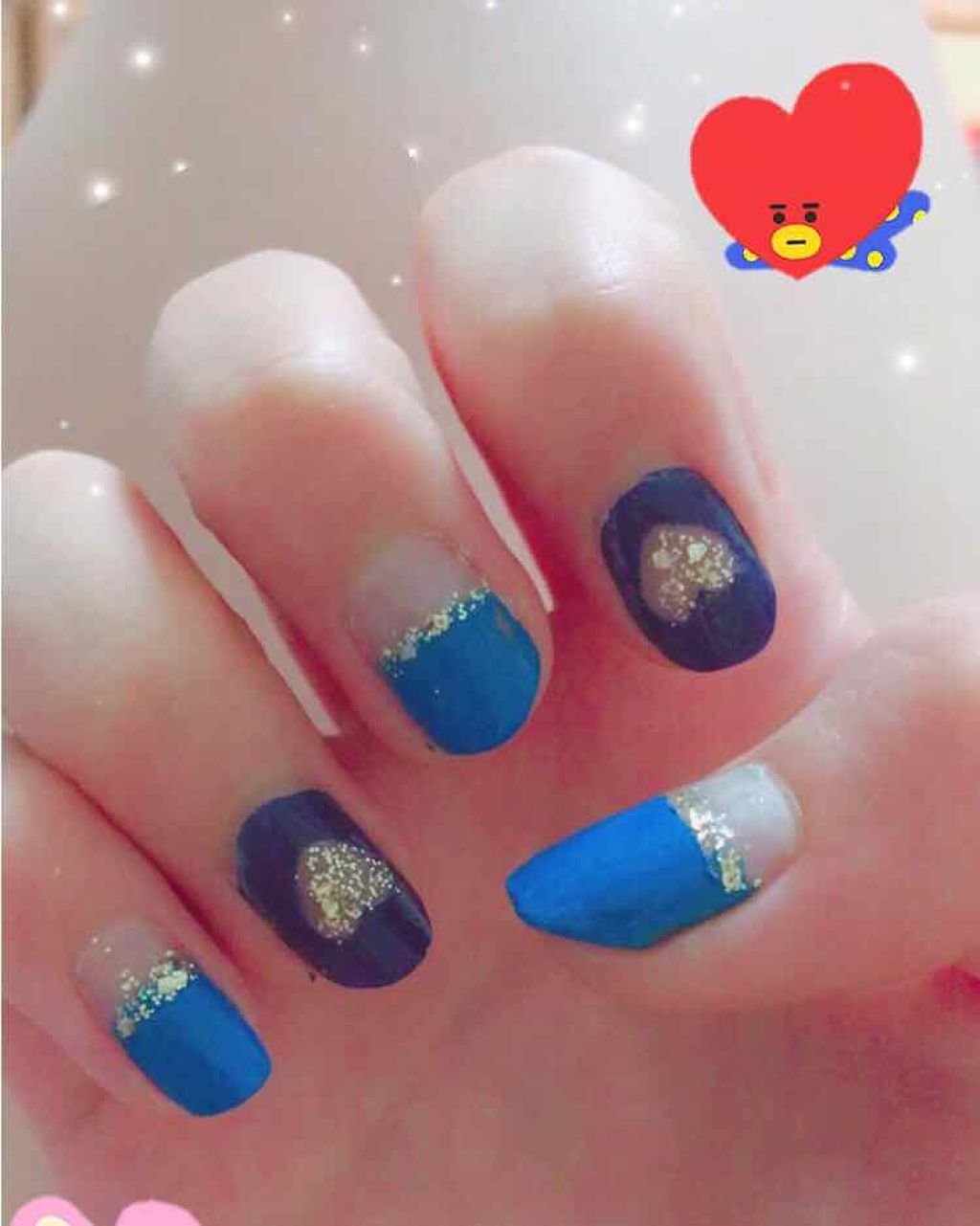 AT ネイルアートペン/Art Collection/マニキュアを使ったクチコミ(2枚目)