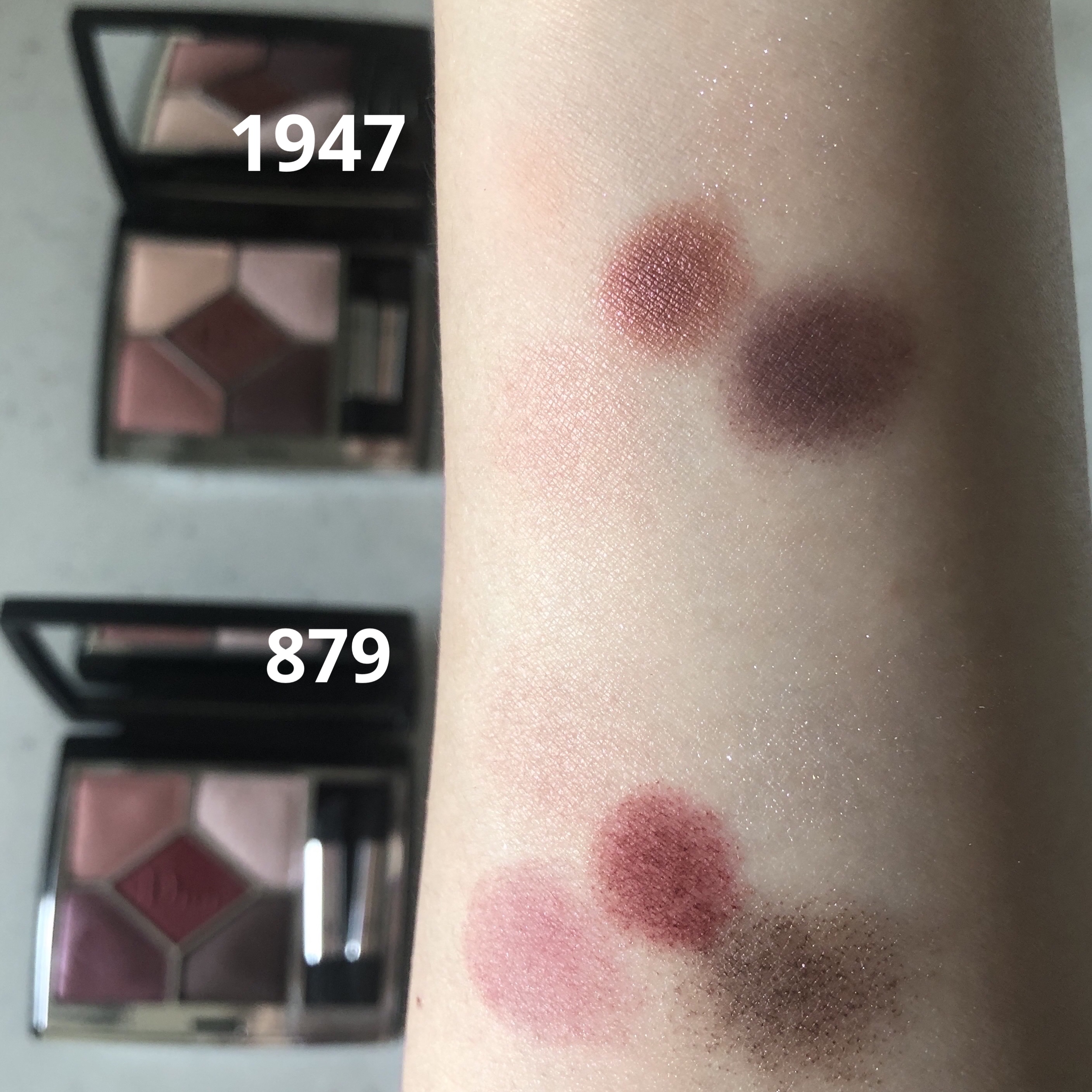 クリスチャンディオール　アイシャドウ　サンククルール　クチュール　879 秋新色】リニューアルしたディオール サンククルールクチュールは#879