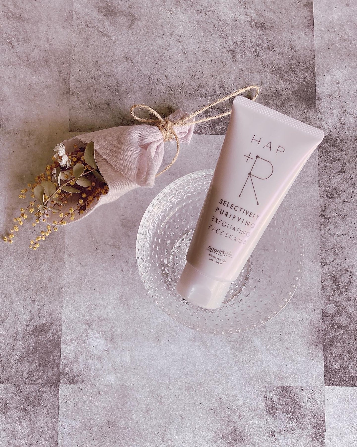 フェイススクラブ /HAP+R/スクラブ・ゴマージュを使ったクチコミ(1枚目)