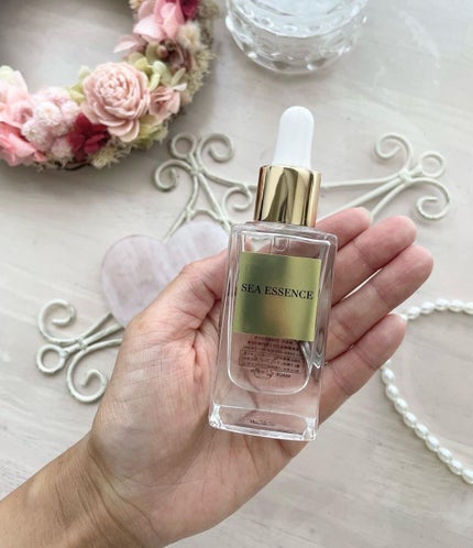 ローズクォーツ美顔プレート/SEA ESSENCE/美顔器・マッサージを使ったクチコミ(2枚目)