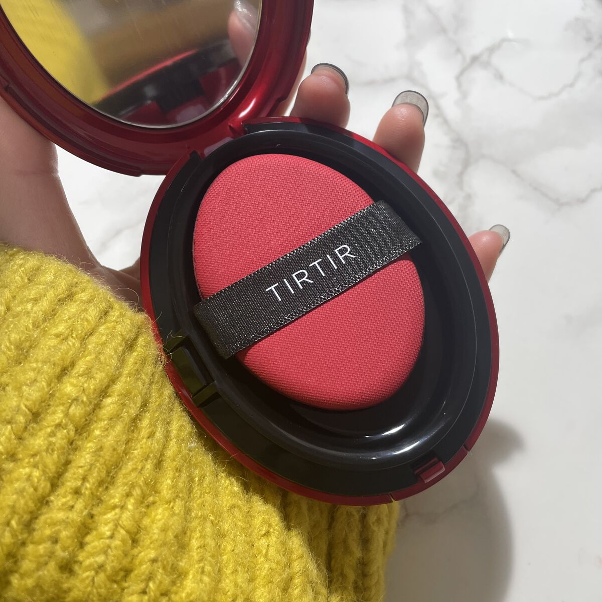 マスク フィット レッド クッション/TIRTIR(ティルティル)/クッションファンデーションを使ったクチコミ（2枚目）