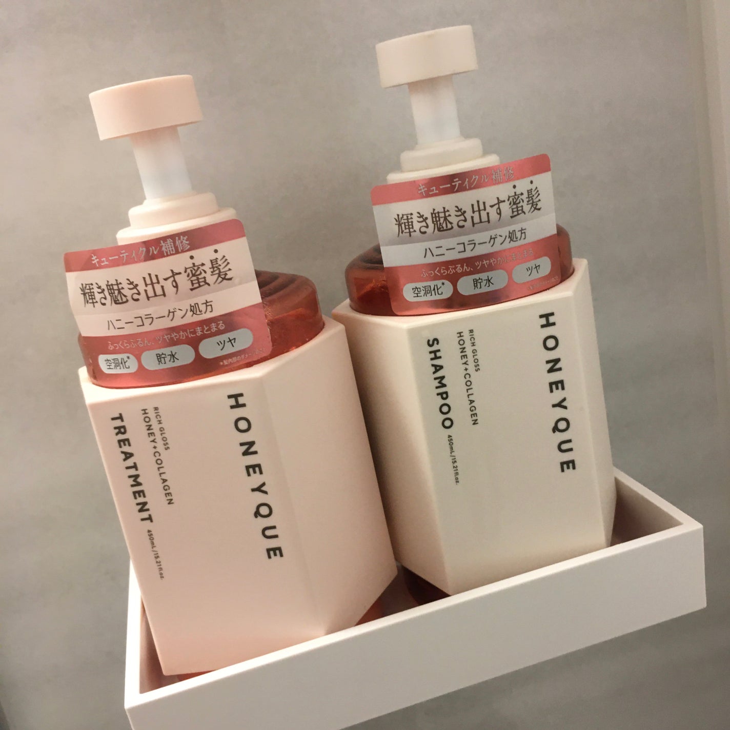 リッチグロス シャンプー シャイニー/ヘアトリートメント シャイニー/ハニーク/市販シャンプーを使ったクチコミ(1枚目)