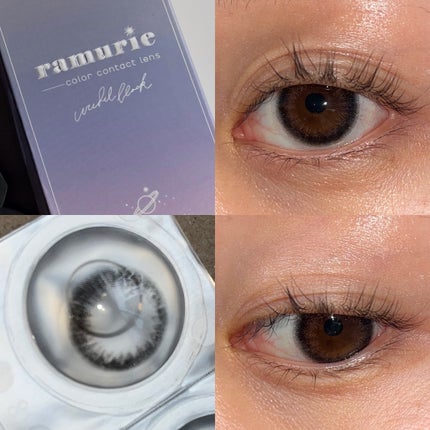 ramurie ラムリエ/ramurie/ワンデー(1DAY)カラコンを使ったクチコミ(2枚目)