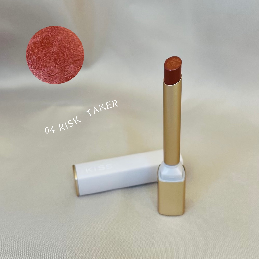 キス リップアロー 04 リスクテイカー/KiSS/口紅を使ったクチコミ（2枚目）