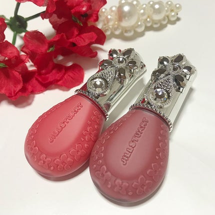 ジルスチュアート ブルームドロップ リップ&チーク シフォン/JILL STUART/リキッドチークを使ったクチコミ(1枚目)