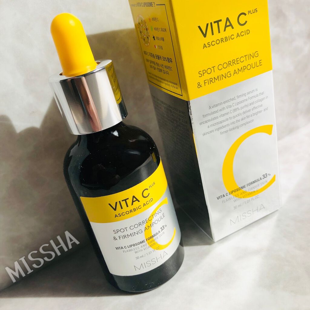 ミシャ ビタシープラス 美容液【日本処方】/MISSHA/美容液を使ったクチコミ(1枚目)