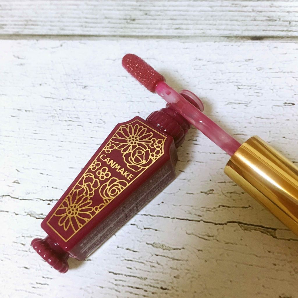 リップティントシロップ 02 ストロベリーシロップ/キャンメイク/リップティントを使ったクチコミ（2枚目）