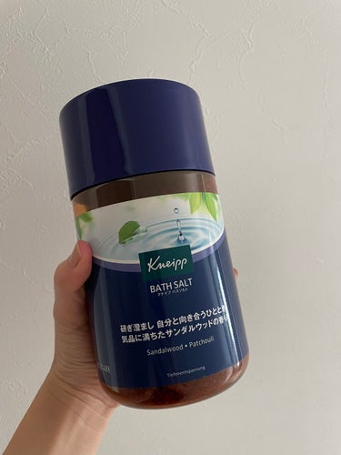 クナイプ バスソルト サンダルウッドの香り 850g【旧】/クナイプ/入浴剤を使ったクチコミ（1枚目）