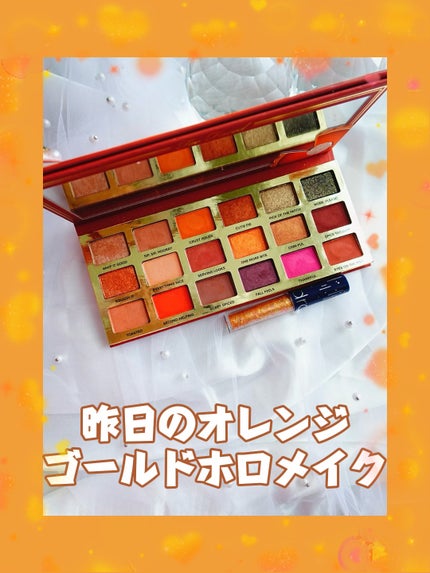 パンプキン スパイス アイシャドウ パレット/Too Faced/アイシャドウパレットを使ったクチコミ(1枚目)