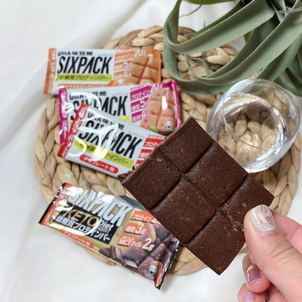 SIXPACK プロテインバー/UHA味覚糖/プロテインバーを使ったクチコミ（2枚目）