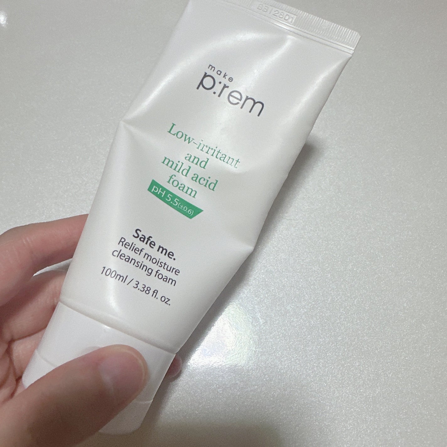 セーフミー リリーフモイスチャー クレンジングフォーム/make prem/洗顔フォームを使ったクチコミ(2枚目)