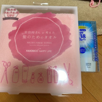 美容師さんが考えた髪のためのタオル ハホニコ ヘアドライタオル マイクロファイバータオル/ハホニコハッピーライフ/ヘアケアグッズを使ったクチコミ(1枚目)