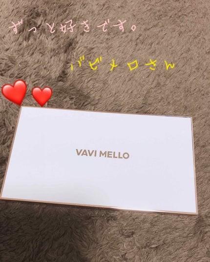 バレンタインボックス/VAVI MELLO/アイシャドウパレットを使ったクチコミ(1枚目)