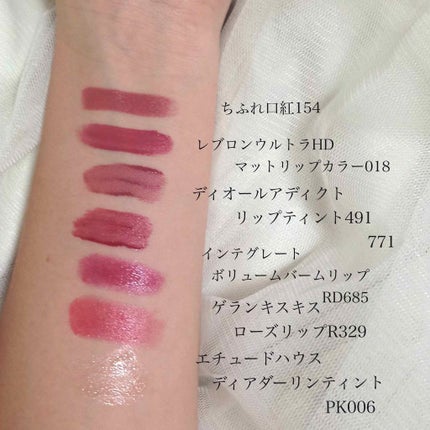 【旧】ディオール アディクト リップ ティント/Dior/リップグロスを使ったクチコミ(2枚目)