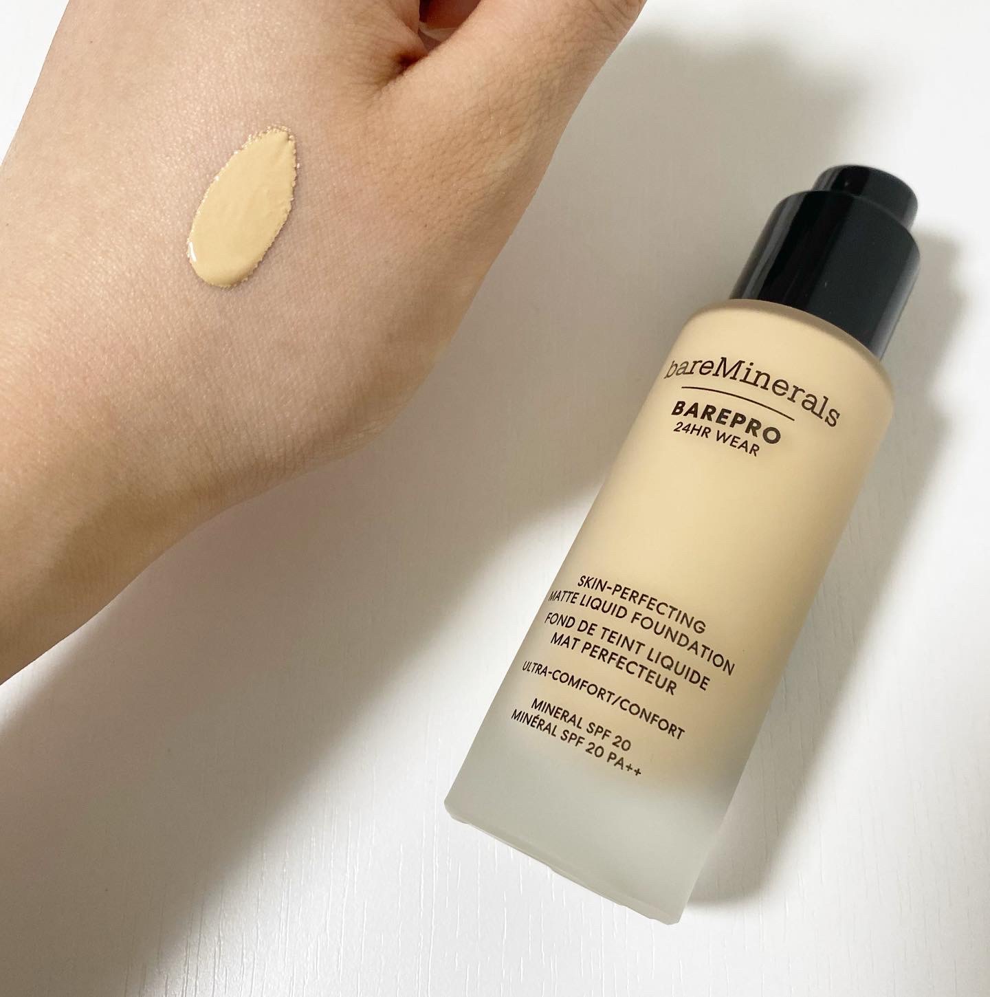ベアプロ 24HR リキッド ファンデーション/bareMinerals/リキッドファンデーションを使ったクチコミ（3枚目）