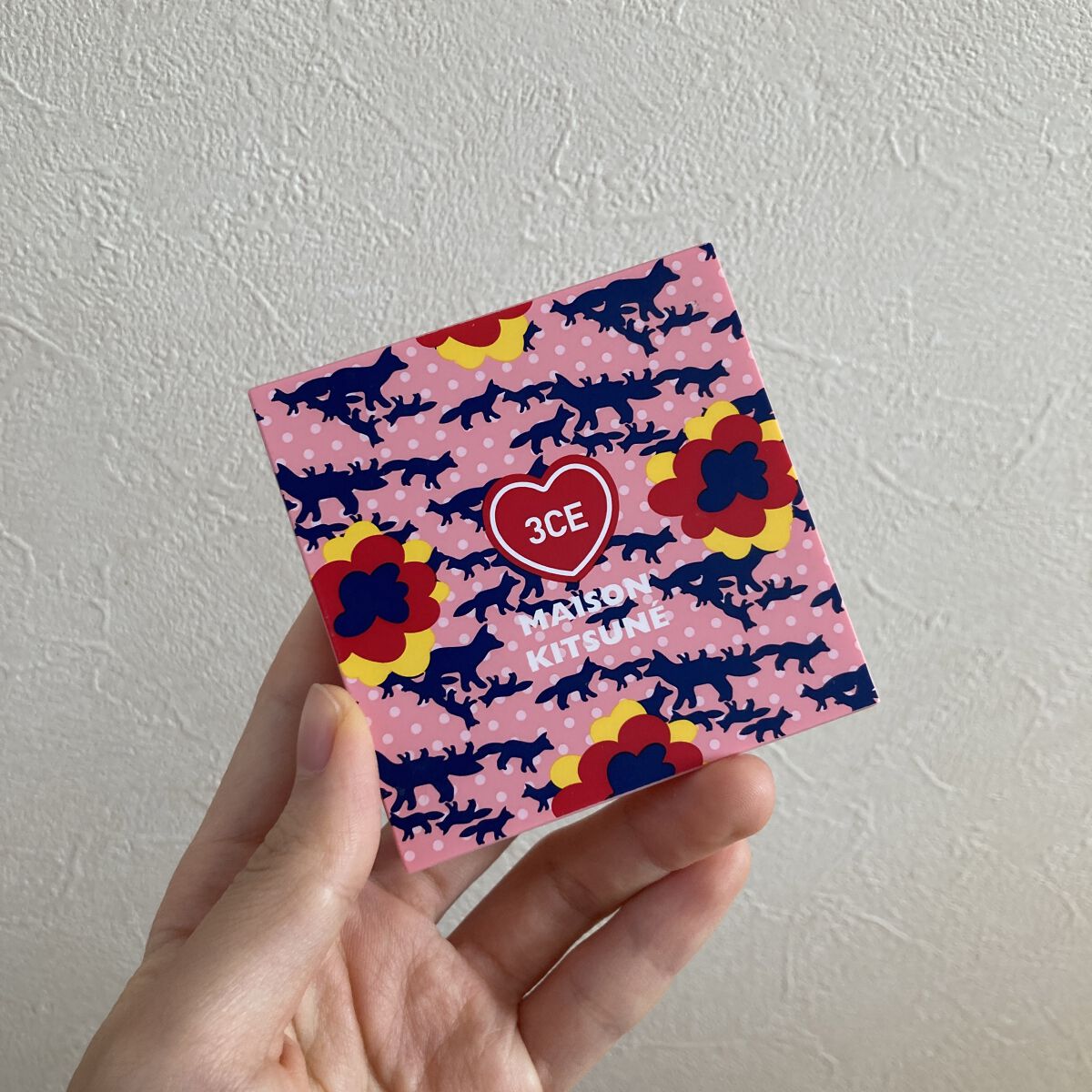 MAISON KITSUNE MULTI COLOR PALETTE/3CE/アイシャドウパレットを使ったクチコミ（1枚目）