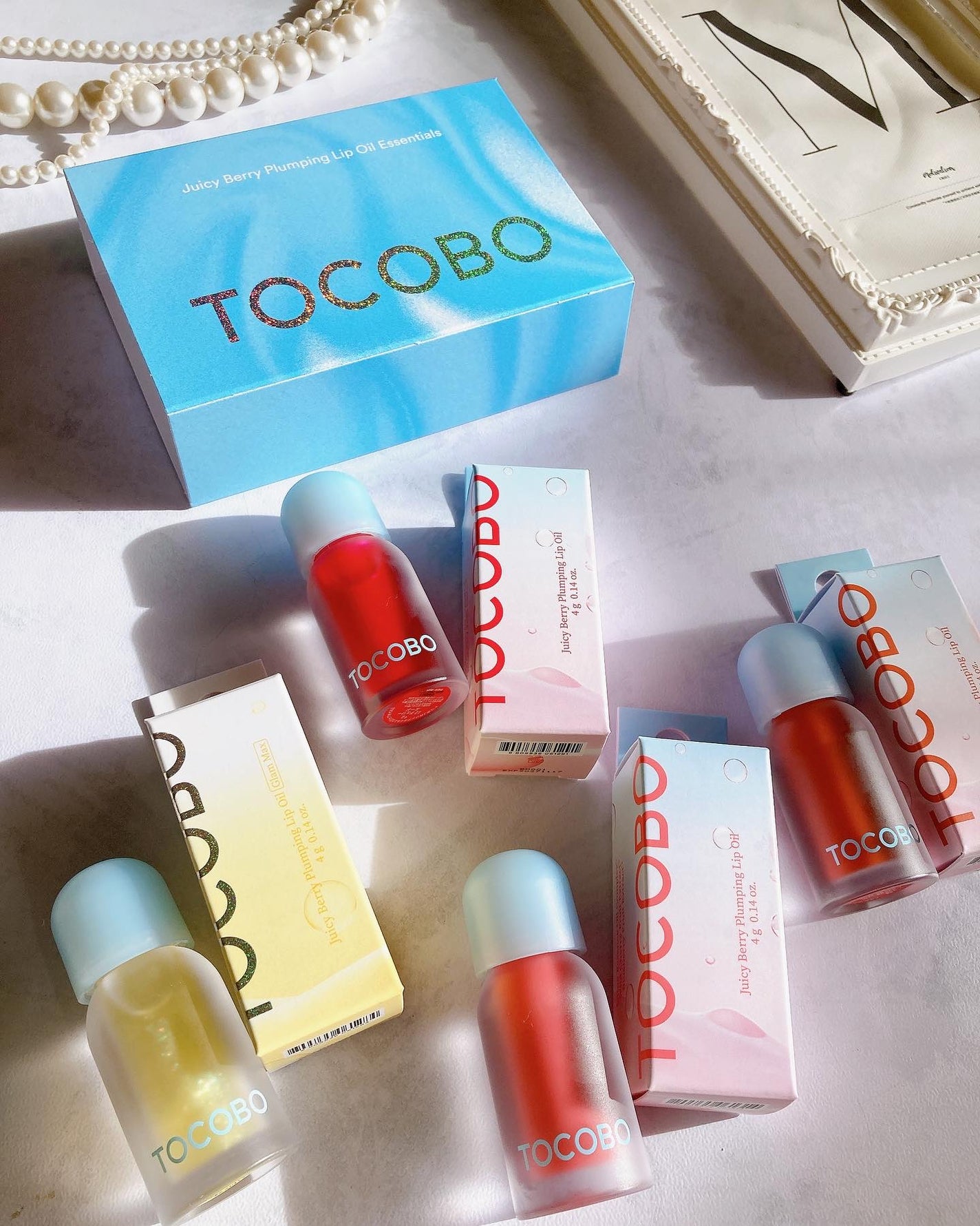 ジューシーベリープランピングリップオイル/TOCOBO/リップグロスを使ったクチコミ(1枚目)