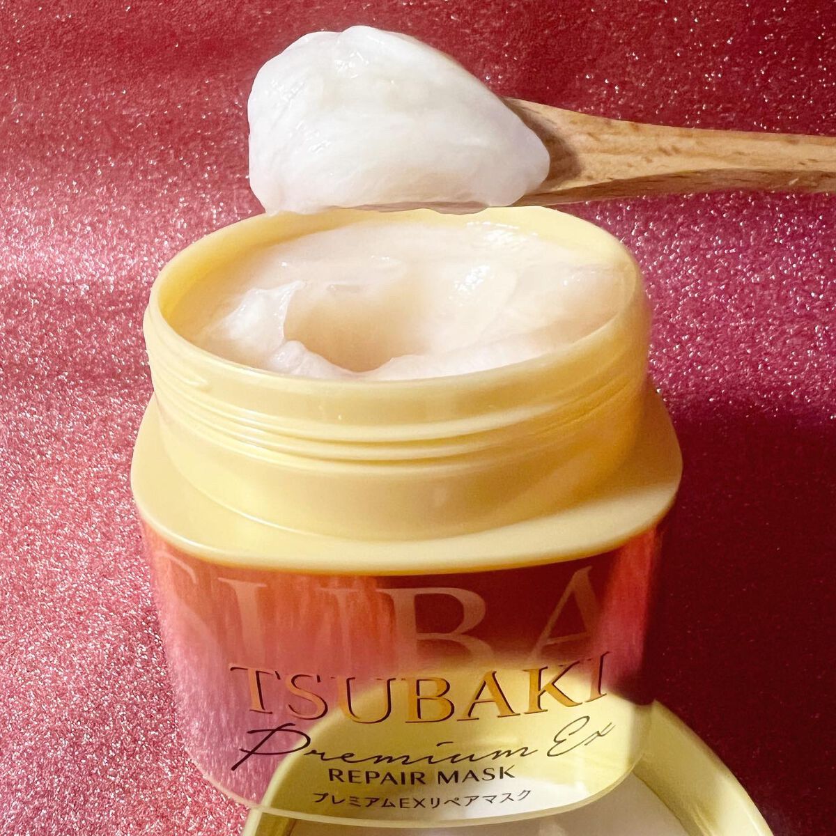 プレミアムリペアマスク(資生堂 プレミアムリペアマスク)/TSUBAKI/ヘアマスク・ヘアパックを使ったクチコミ(2枚目)