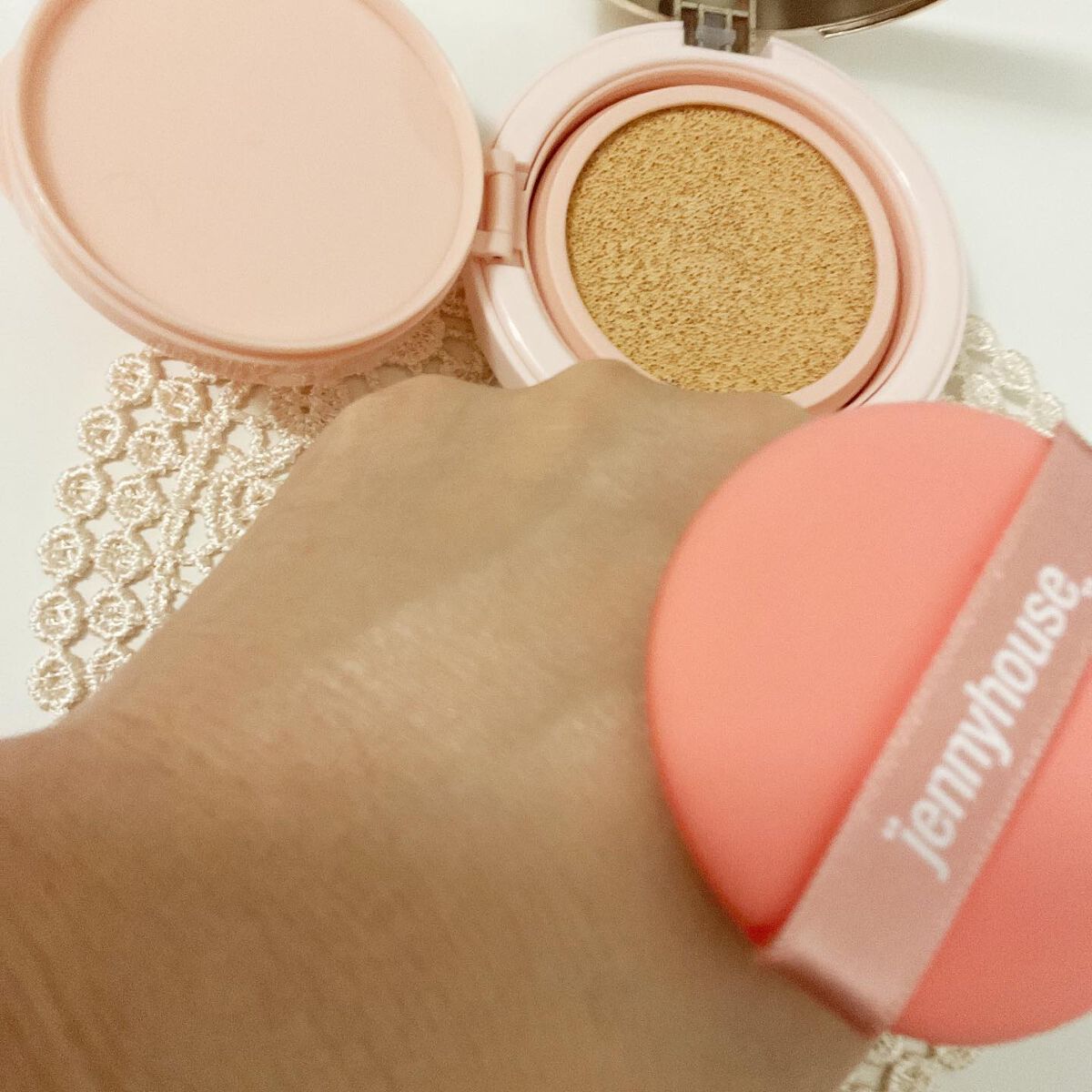 ジュエル フィット ブラッシャー/jenny house/リキッドチークを使ったクチコミ（2枚目）