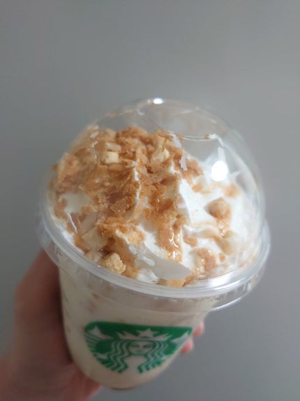 バターキャラメル ミルフィーユ フラペチーノ/スターバックス/ドリンクを使ったクチコミ(2枚目)