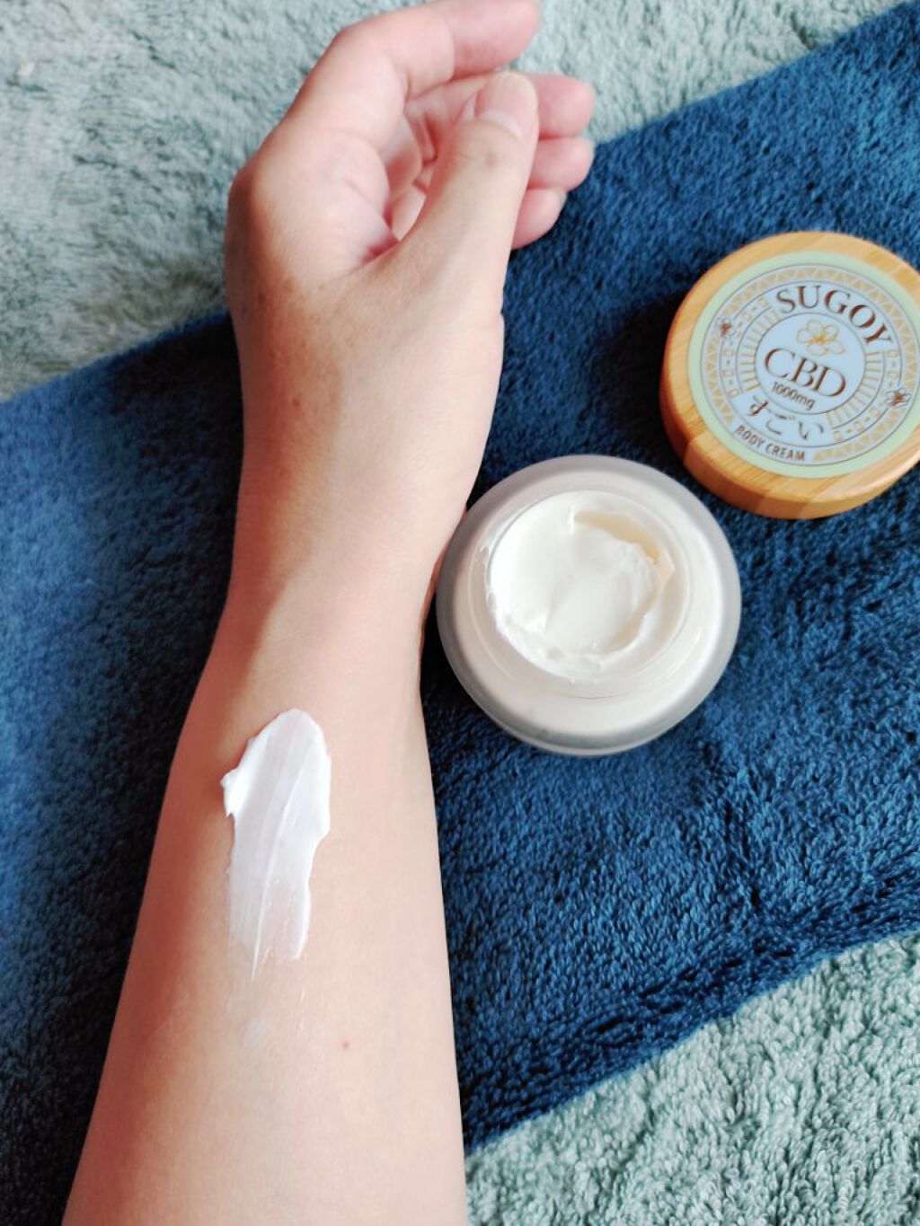 SUGOY CBDボディクリーム/SUGOY/ボディクリームを使ったクチコミ（2枚目）
