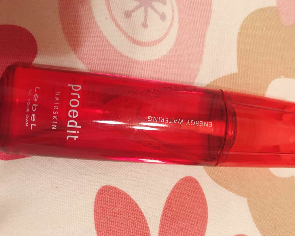 プロエディット ヘアスキン エナジーウォータリング/LebeL/頭皮ローションを使ったクチコミ（1枚目）