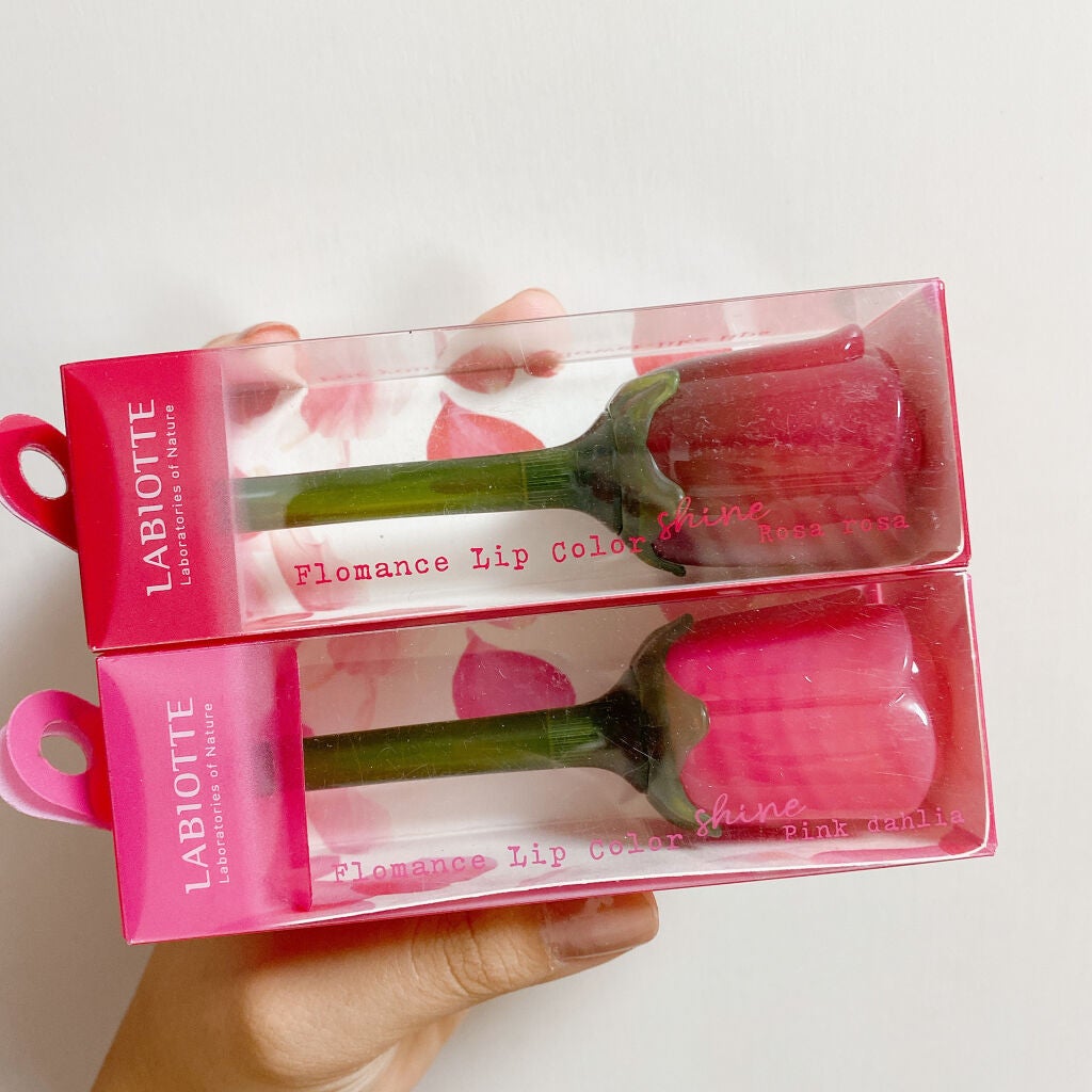プロマンスリップカラーシャイン/LABIOTTE/口紅を使ったクチコミ(4枚目)