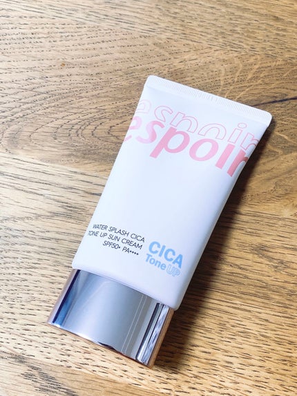 ウォータースプラッシュシカトーンアップクリーム/espoir/化粧下地を使ったクチコミ(1枚目)