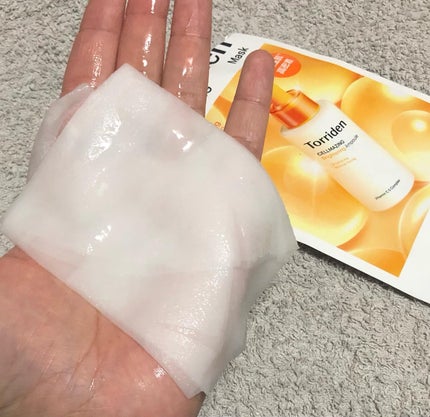 セルメイジング ビタC ブライトニングマスク/Torriden/シートマスク・パックを使ったクチコミ(10枚目)