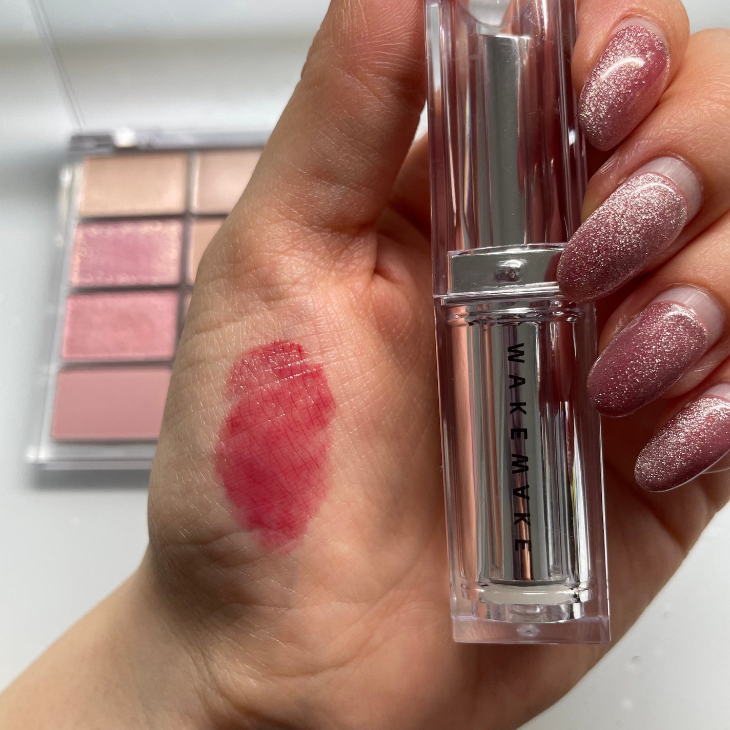 ソフトブラーリングアイパレット/wakemake/アイシャドウパレットを使ったクチコミ(8枚目)