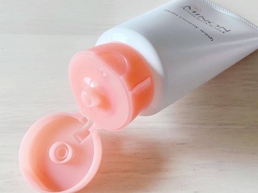 アミノモイスト モイストクリーミィ ウォッシュ/ミノン/洗顔フォームを使ったクチコミ（2枚目）