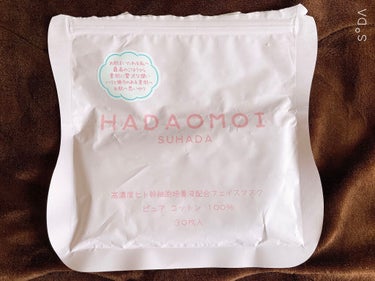 ★パックレビュー

HADAOMOI SUHADA
ヒト幹細胞培養液配合フェイスマスク
¥500+tax(ドンキ価格)

20代も後半に差し掛かり、頬の毛穴や乾燥による粉吹き・皮脂分泌・化粧崩れが気にな