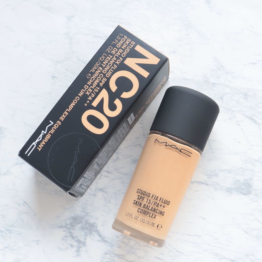 スタジオフィックス フルイッド SPF 15/M・A・C/リキッドファンデーションを使ったクチコミ（3枚目）
