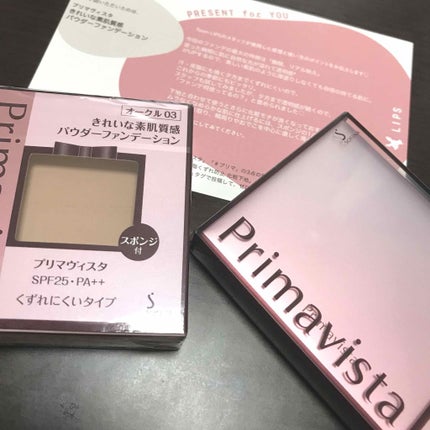 くずれにくい きれいな素肌質感パウダーファンデーション/プリマヴィスタ/パウダーファンデーションを使ったクチコミ(1枚目)