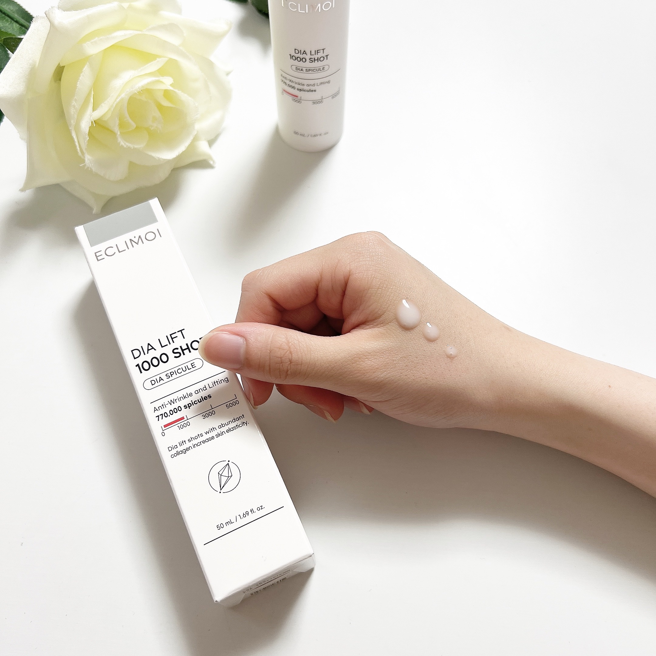 ダイヤリフト1000 SHOT/ECLIMOI/ブースター・導入液を使ったクチコミ（2枚目）