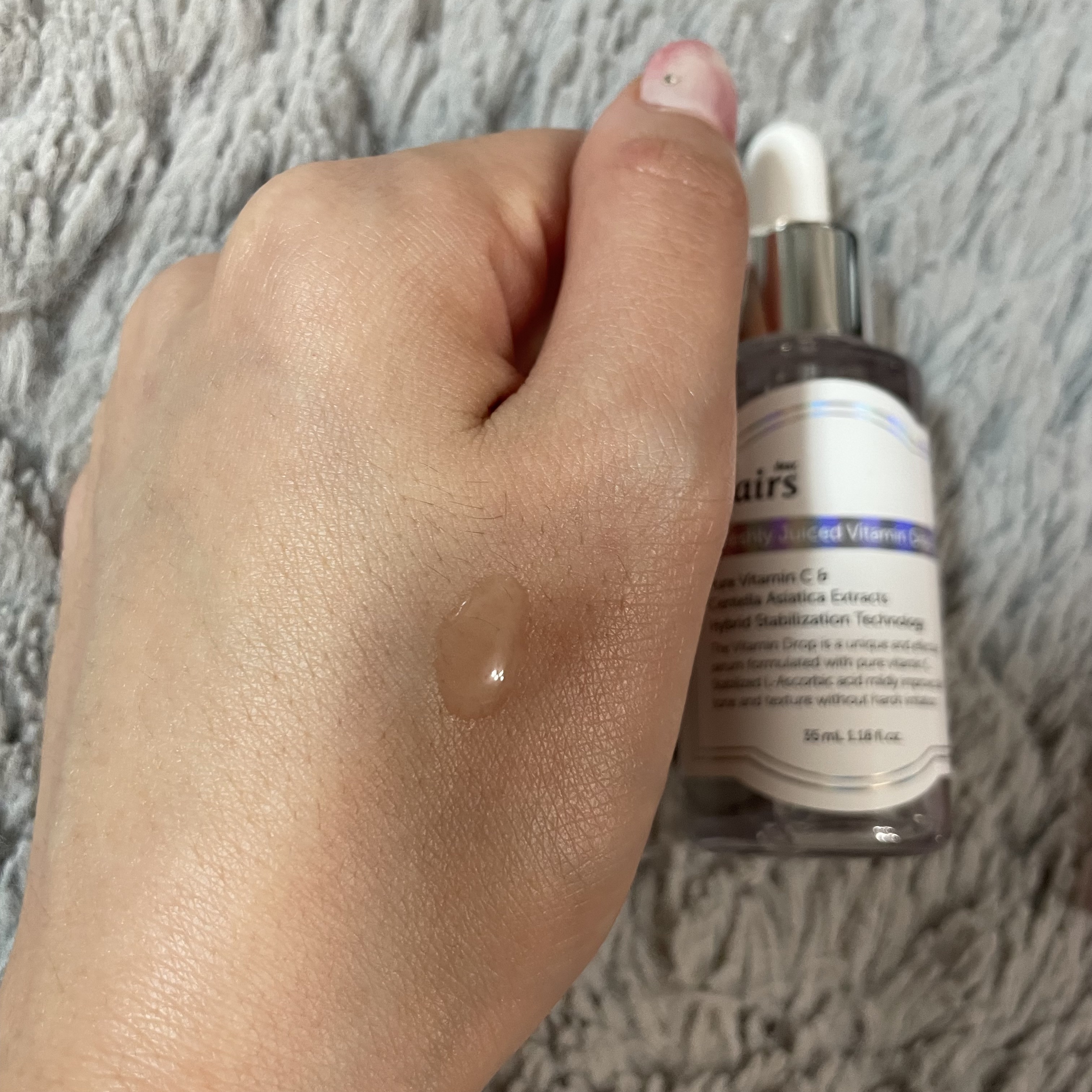 フレッシュリージュースドビタミンドロップ(35ml)/Klairs/美容液を使ったクチコミ（2枚目）