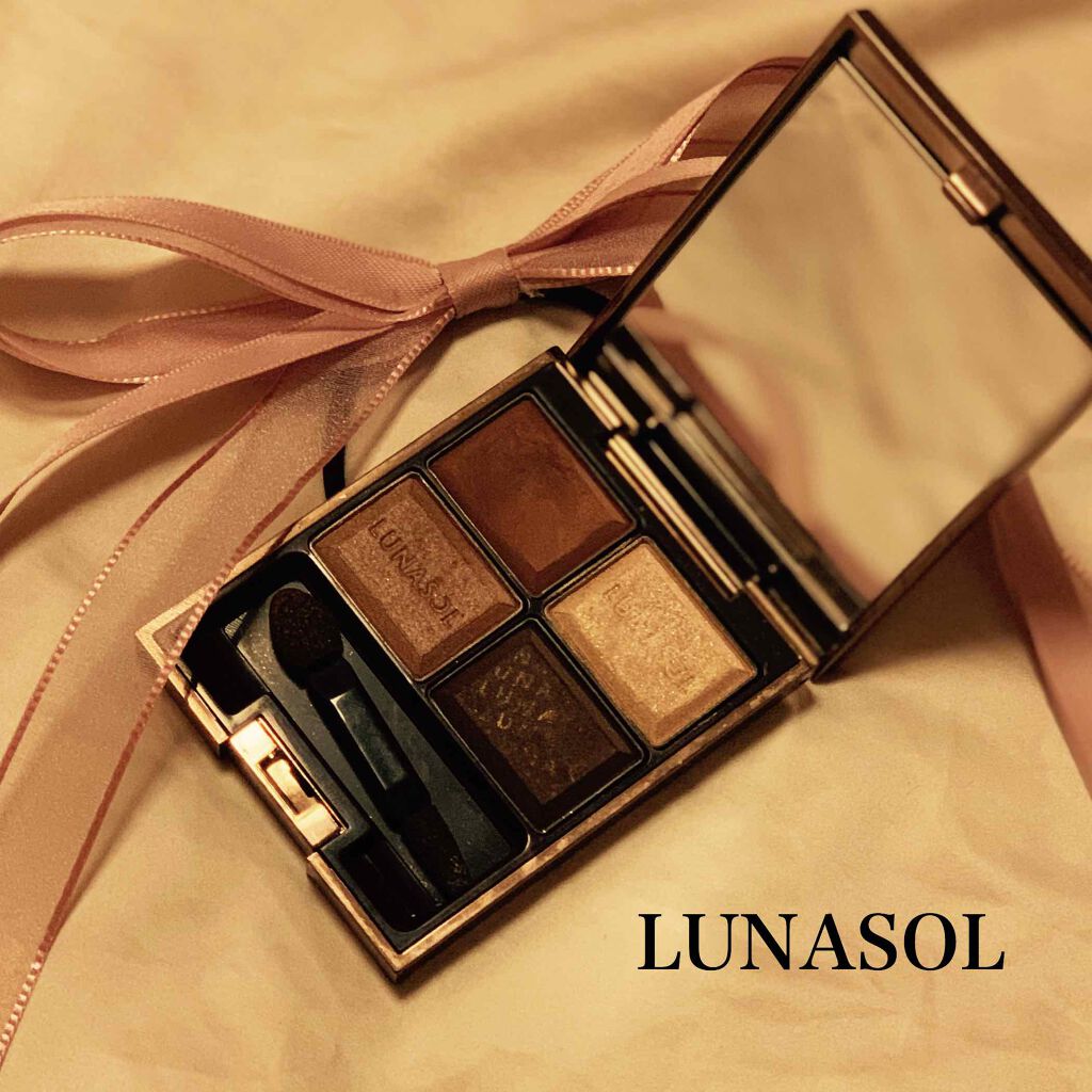 セレクション・ドゥ・ショコラアイズ/LUNASOL/アイシャドウパレットを使ったクチコミ（1枚目）