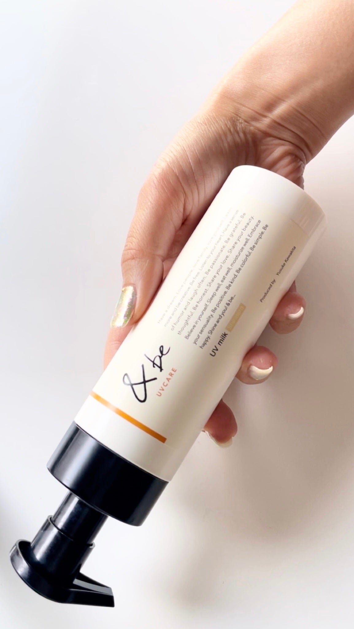 &be UVミルク/&be/日焼け止めミルクを使ったクチコミ(1枚目)