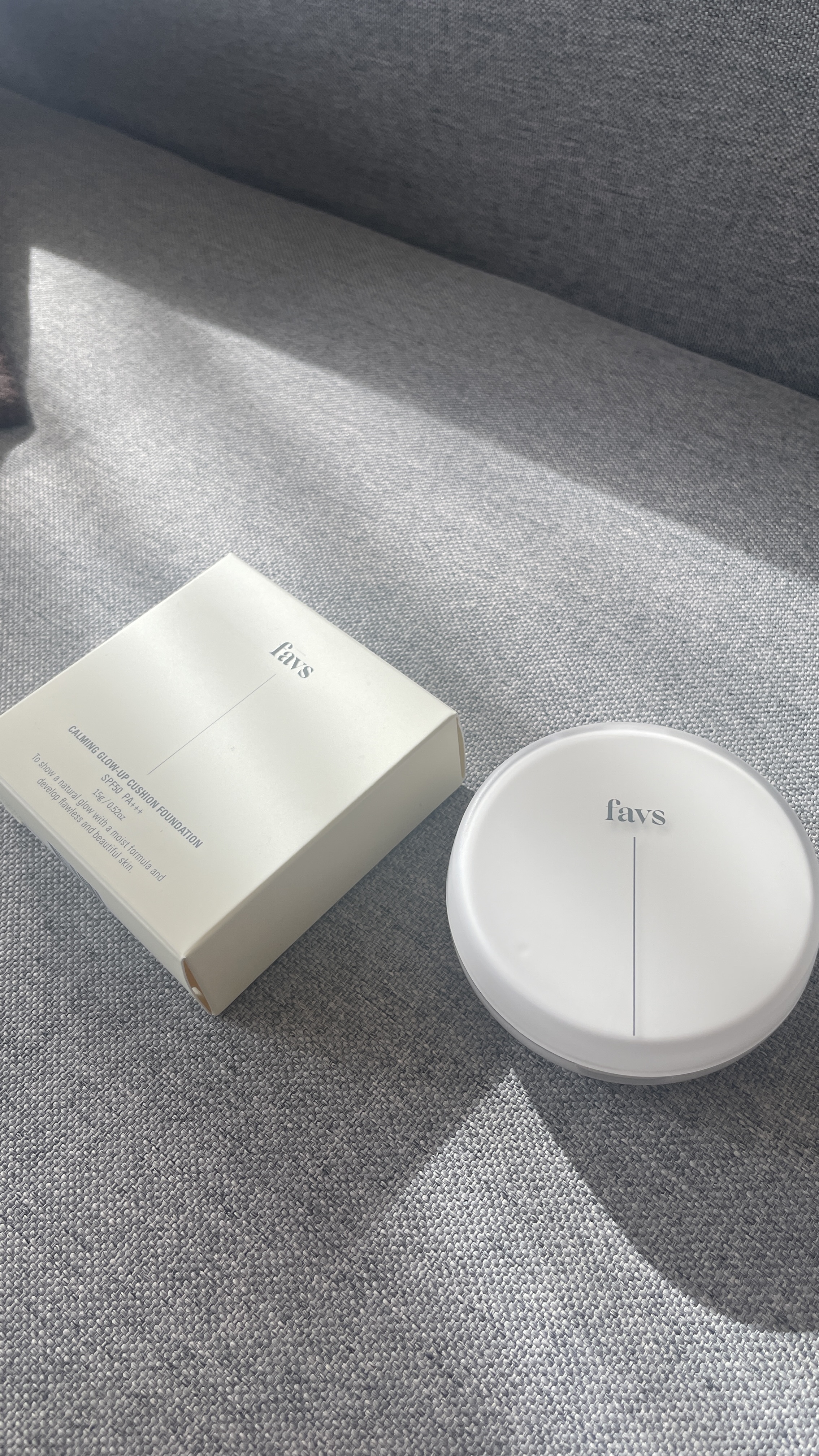 カーミンググロウアップクッションファンデーション バニラ / favs