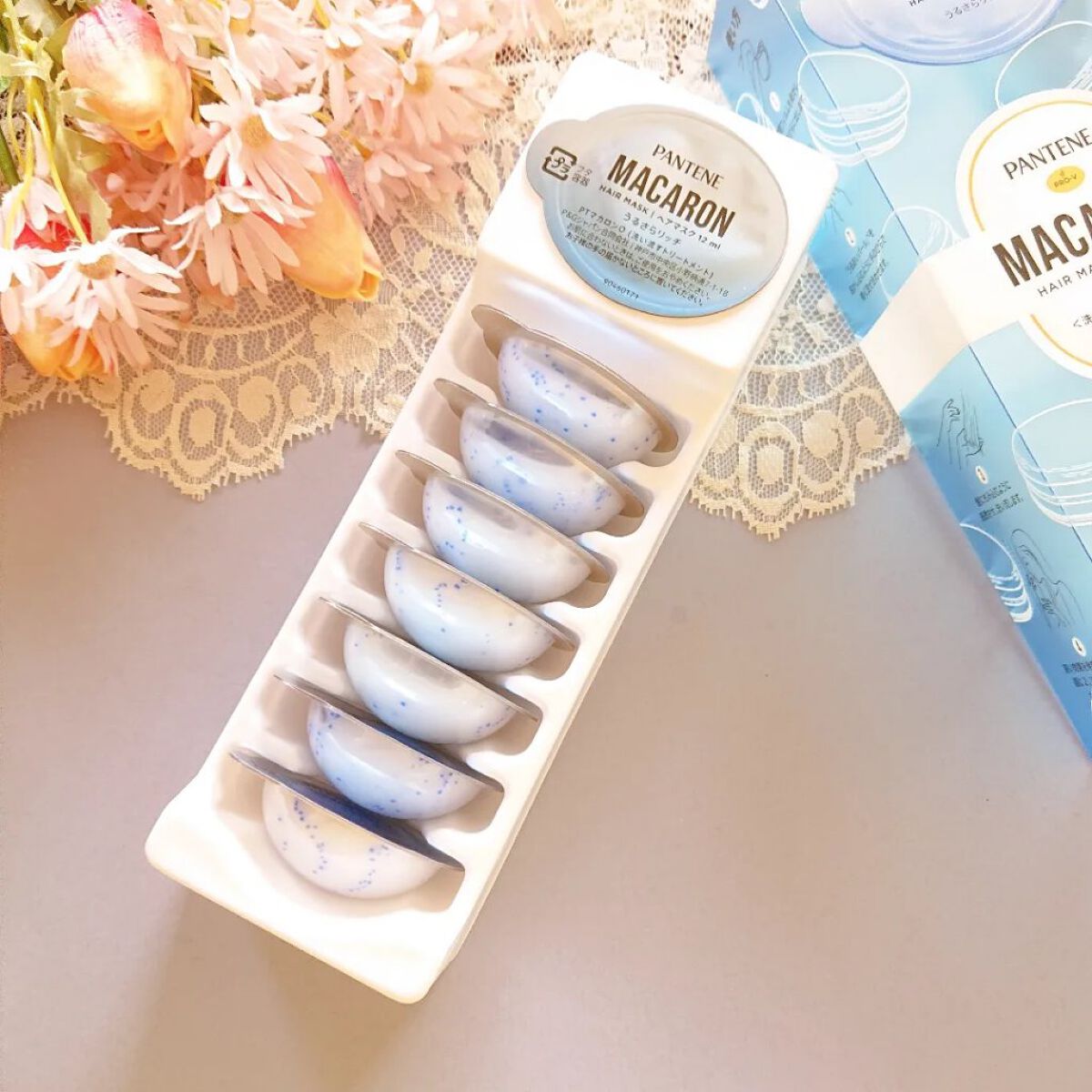 パンテーンマカロン ヘアマスク うるさらリッチ <洗い流すトリートメント>/パンテーン/ヘアマスク・ヘアパックを使ったクチコミ（2枚目）